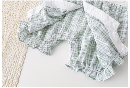 Baby Boy/Girl Bear stripe Summer Romper