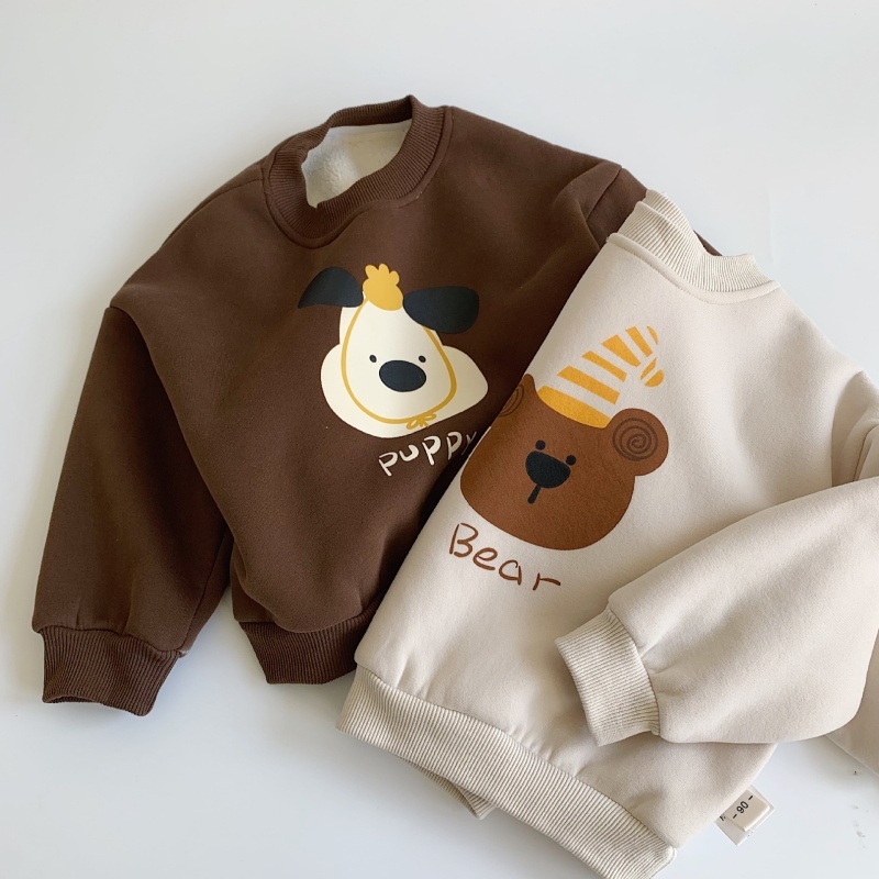 2pcs Baby Boy Digital Sports Winnie the Pooh Sweatshirt Top