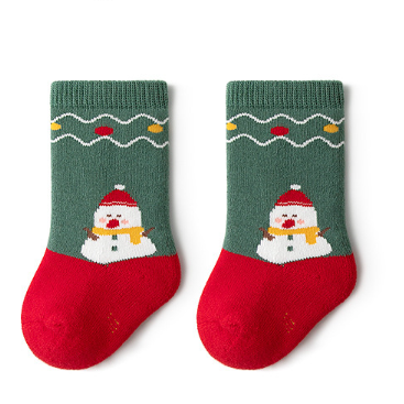 Baby Toddler Boy/Girl Christmas Style Cute Pattern Stocking-kissminis
