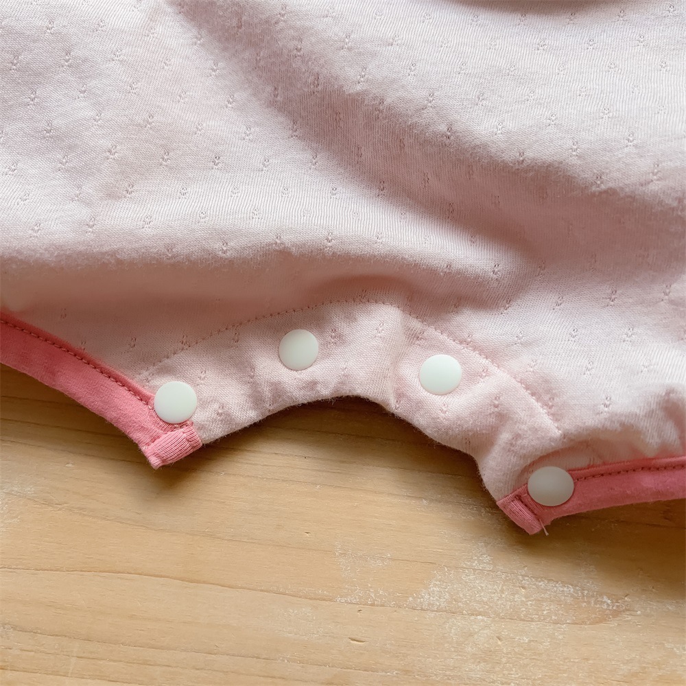 Baby Girl Rabbit Print Romper-kissminis