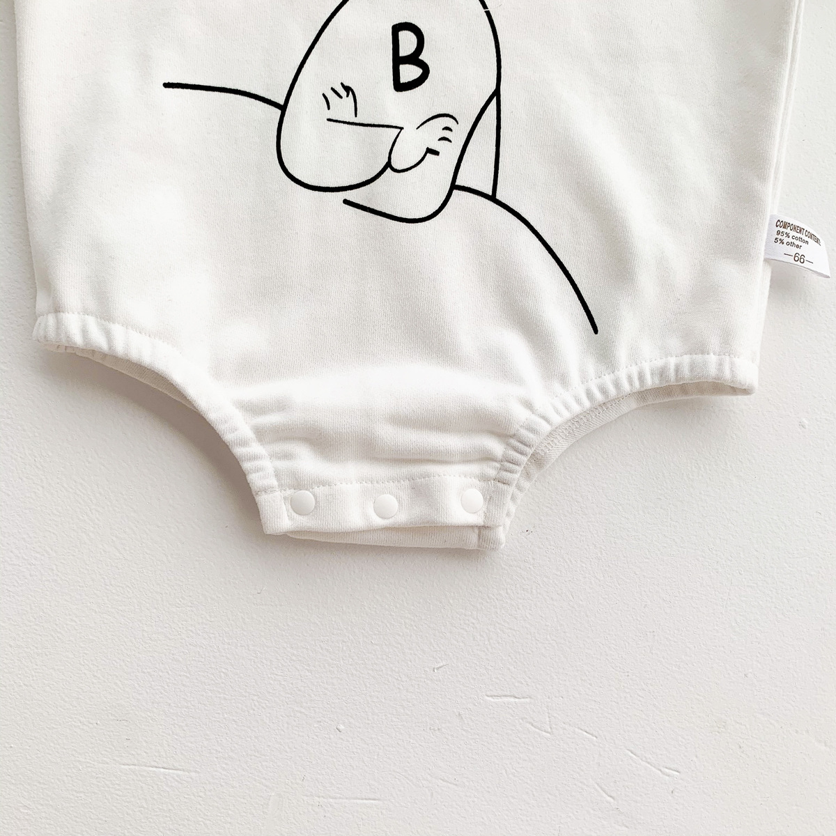 2pcs Baby Boy/Girl Letter and Cartoon Pattern Long Sleeve Bodysuit with Hat Set-kissminis