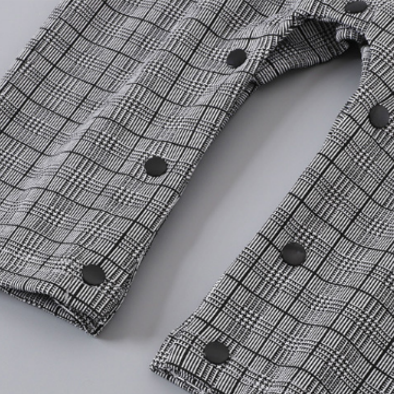 2pcs Baby Boy British Style Romper with Matching Hat