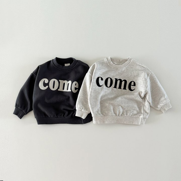 Toddler Boy/Girl Loose Letter Pullover Round Neck T-Shirt-kissminis