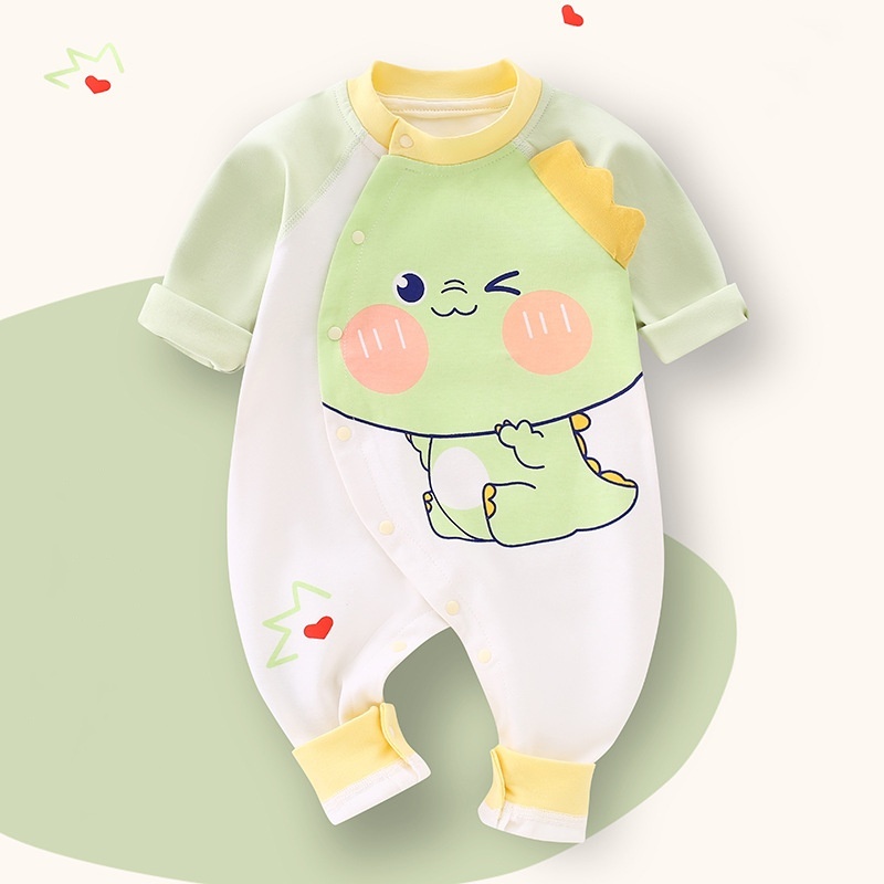 Baby Boy/Girl Dinosaur Printed Romper -kissminis