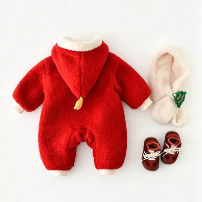 Baby Boy Christmas Warm Romper