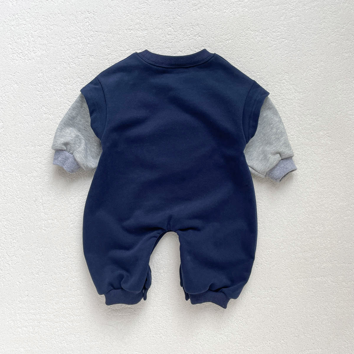 Smiley Face Pattern Simple treasure Romper -kissminis