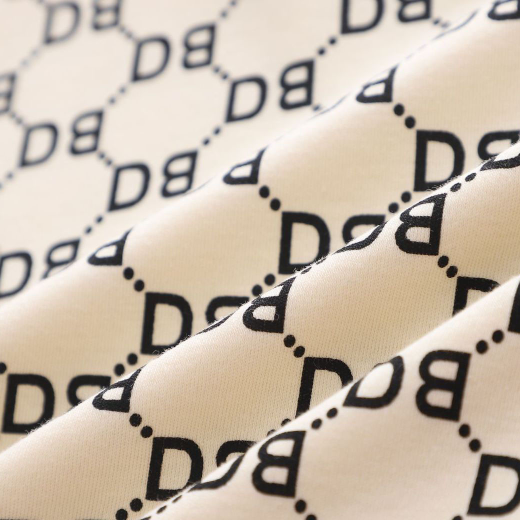 BD Letter Internet Celebrity Style Cute Baby Thin Style Romper-kissminis