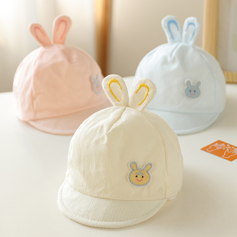 Baby Colourful Rabbit Hat-kissminis