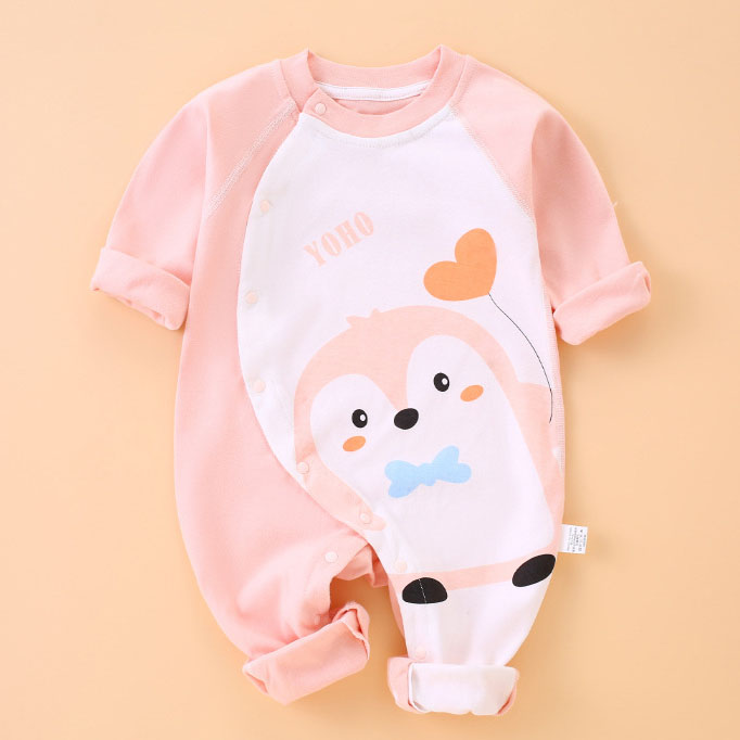 Baby Girl Cute Penguin Dragon Romper -kissminis