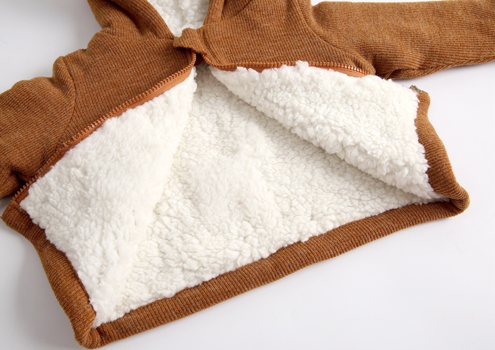 2pcs Toddler Boy/Girl Rabbit Ears Design Solid Color Long Sleeve Sweatshirt and Pants Set-kissminis