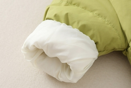 Baby Boy/Girl Cute Little Frogs Design Winter Feather Removable Hat Romper-kissminis