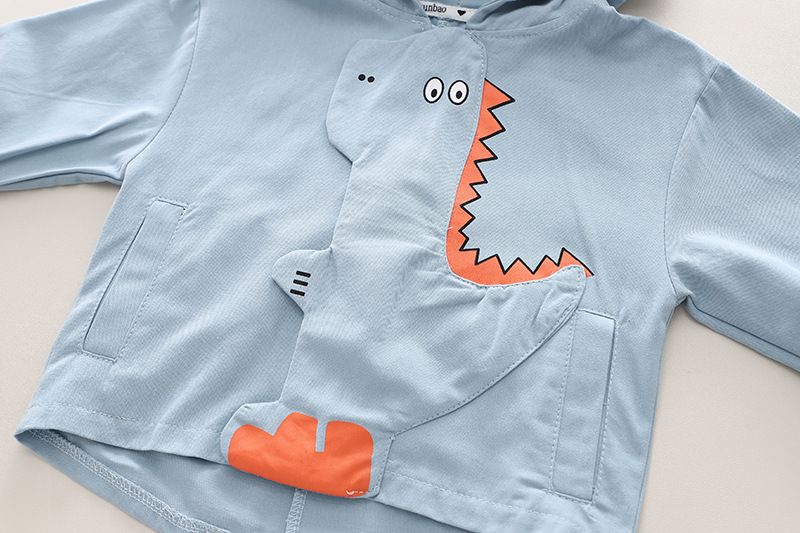 Toddler Boy/Girl Dinosaur Print Three-Piece Set-kissminis