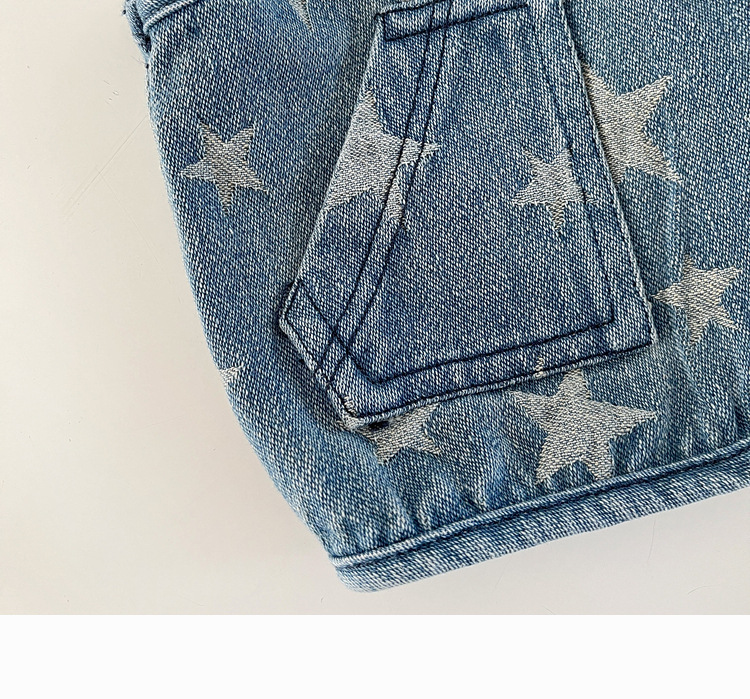 Baby Boy Denim Vest Vintage Jacket-kissminis