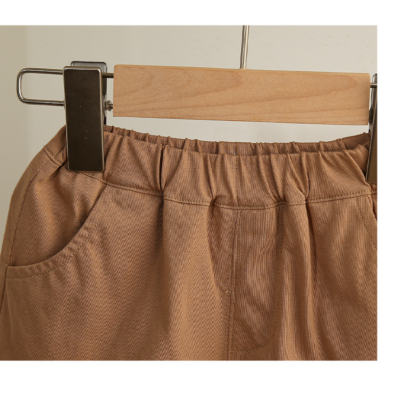 Sleeveless White Top with Koala Print and Brown Striped Shorts Set