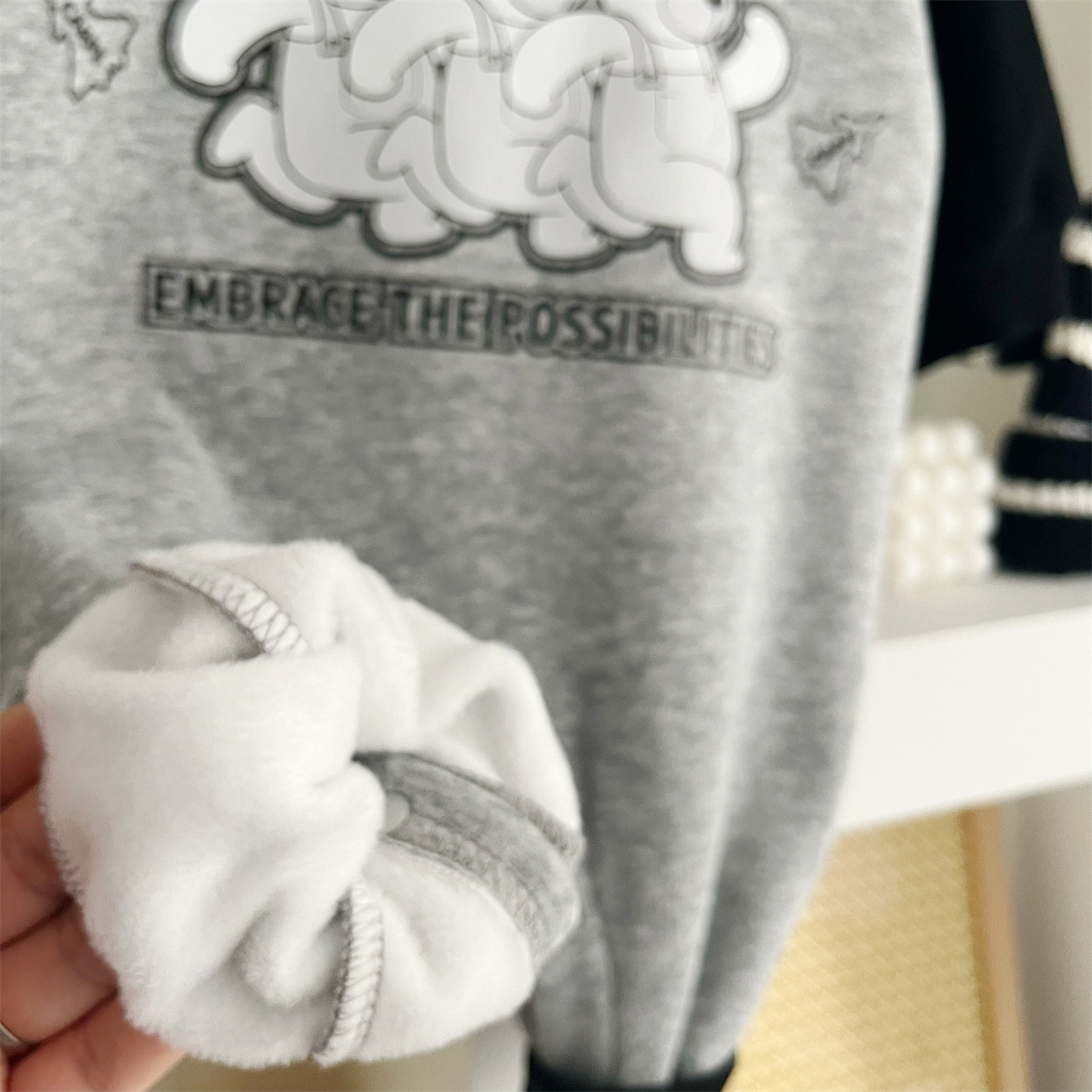 Baby Boy/Girl Three Cute Plush Bears Print Long Sleeve Romper-kissminis