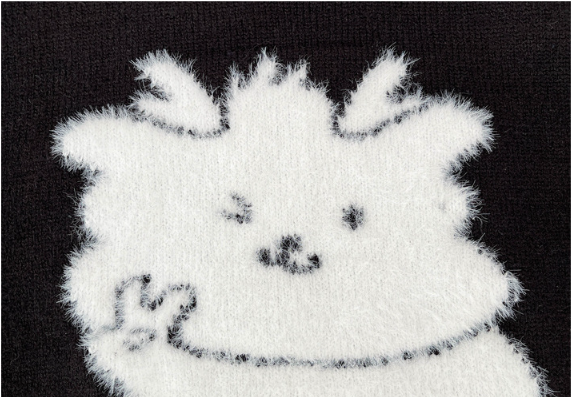 Baby Boy/Girl Cute Cartoon Pattern Knitted Long Sleeve Sweatshirt-kissminis