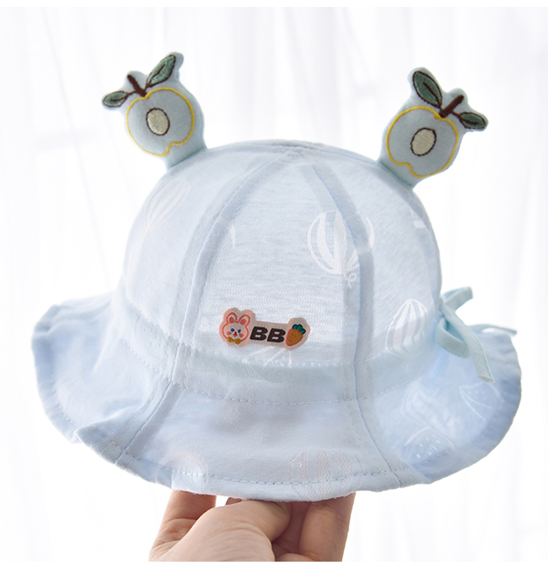 Baby Soild Color Print Hat-kissminis