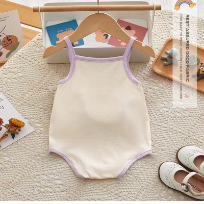 Baby Girl Lovely Print Sling Bodysuit-kissminis
