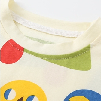 2pcs Baby Boy Graphic Print T-shirt with Pant Set-kissminis