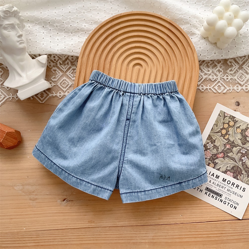 2pcs Baby Boy Bear Print Polo Style T-shirt with Pant Set-kissminis
