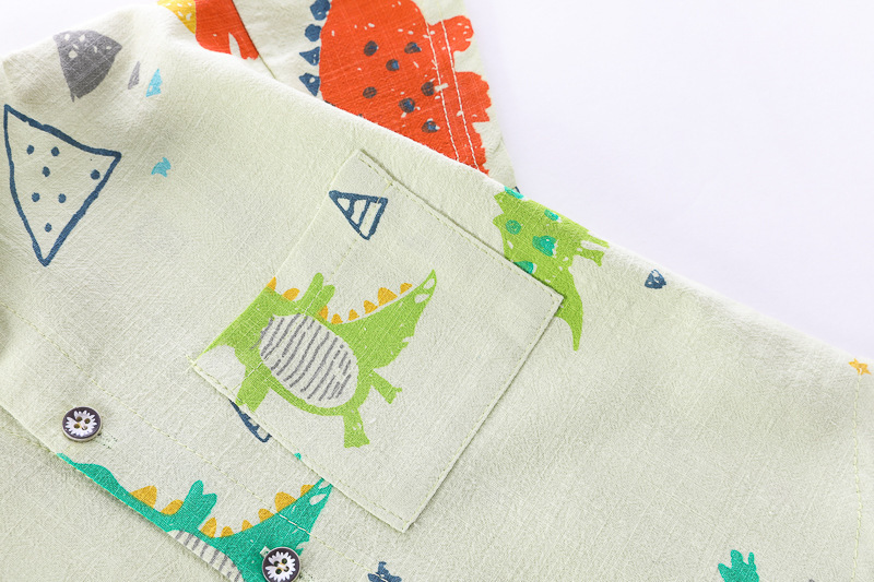 2pcs Toddler Dinosaurs Pattern Sweatshirt and Pant Set-kissminis