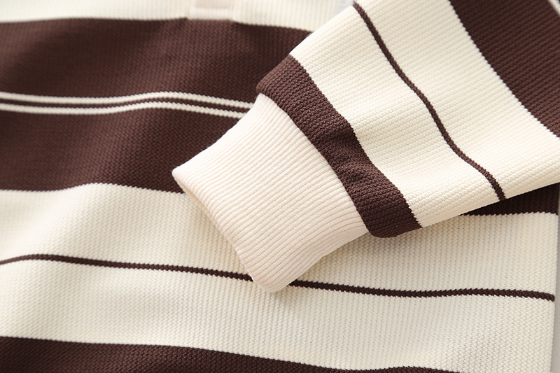 Toddler Boy/Girl 3D Bear Striped Two-Piece Set-kissminis