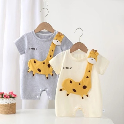 Baby Unisex Short Sleeve Romper Bodysuit