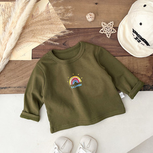 Baby Boy/Girl Printed Long Sleeve T-Shirt -kissminis
