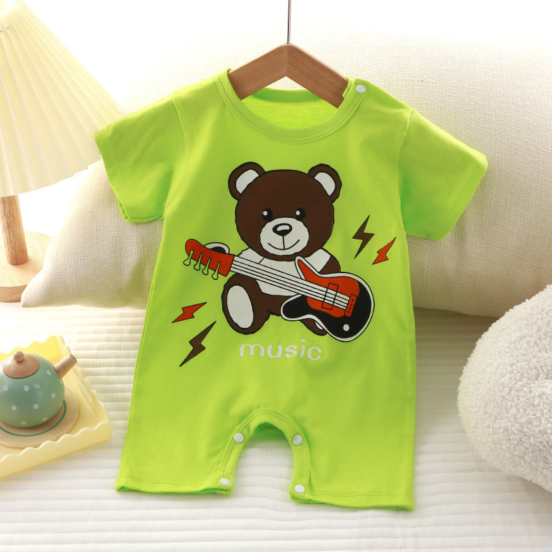 Baby Boy/Girl Music Bear Romper -kissminis