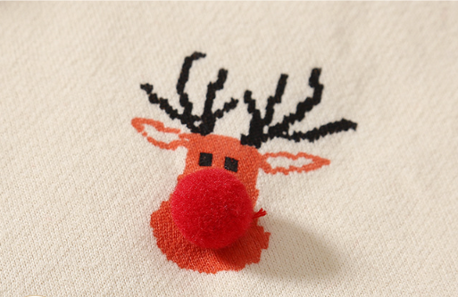 Baby Toddler Boy/Girl Cute Christmas Style Allover Elk Pattern Cape-kissminis