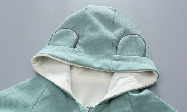 Baby Winter Bear Toy Design Hooded Fluff Romper-kissminis