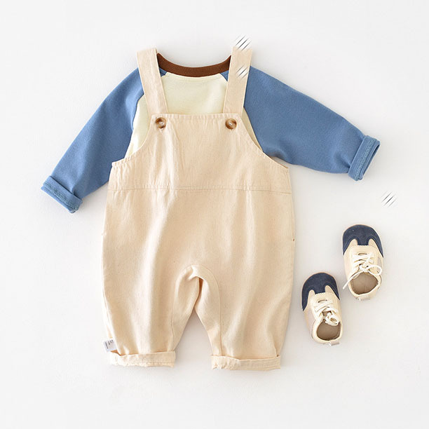 Toddler Boy Cute Bear Two Piece Set-kissminis