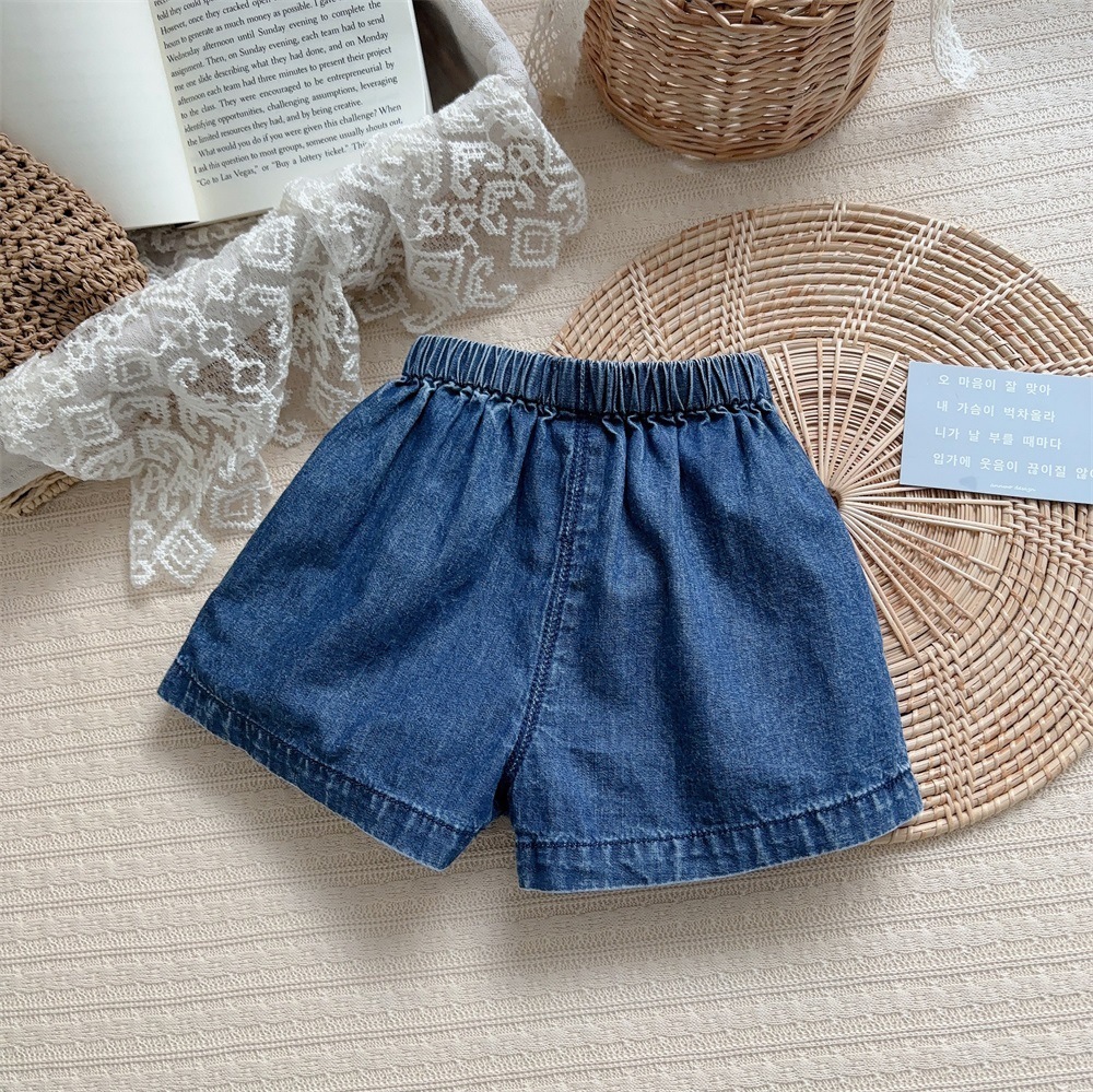 2pcs Baby Boy Bear Print Polo Style T-shirt with Pant Set-kissminis