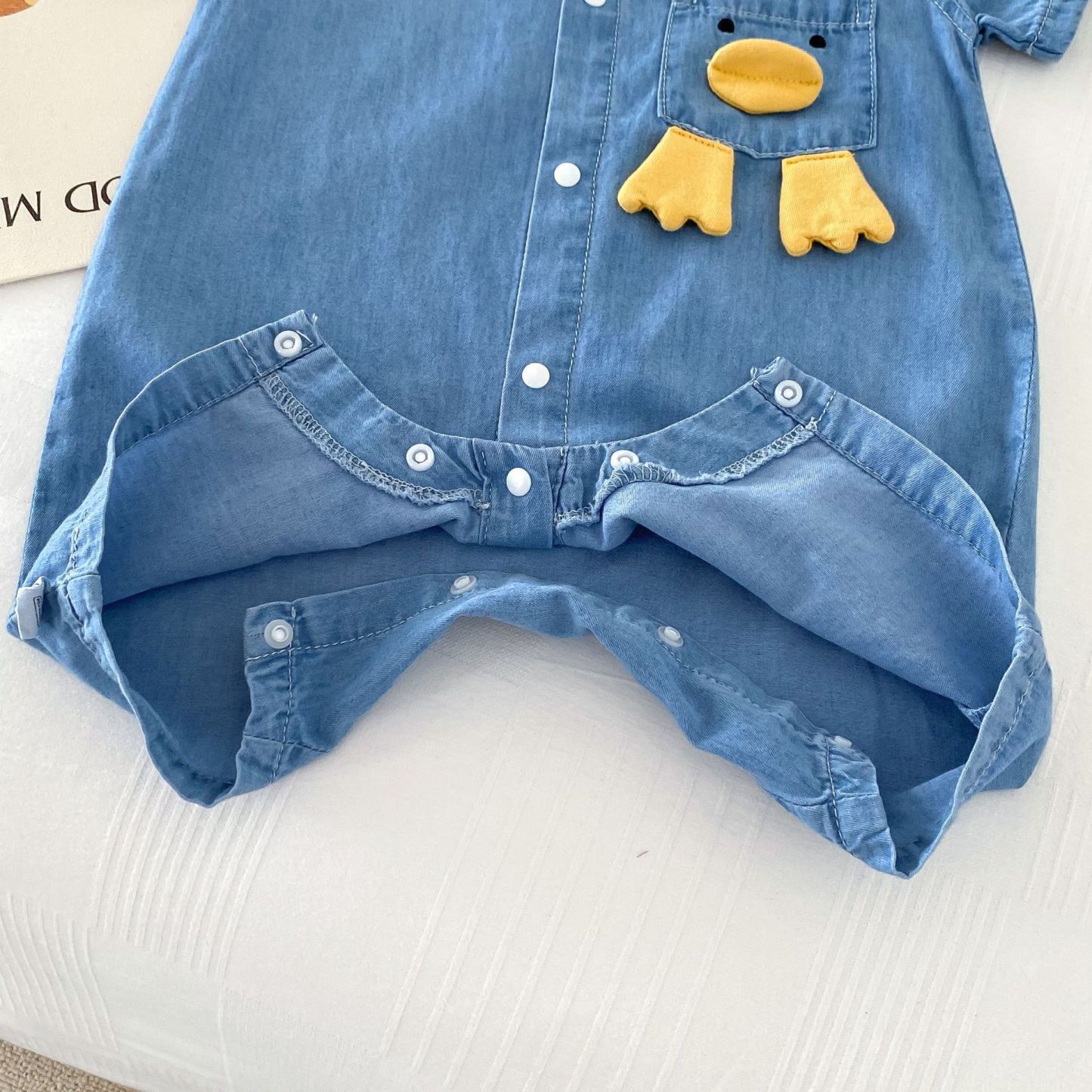 Baby Boy/Girl Cartoon Cowboy Romper-kissminis