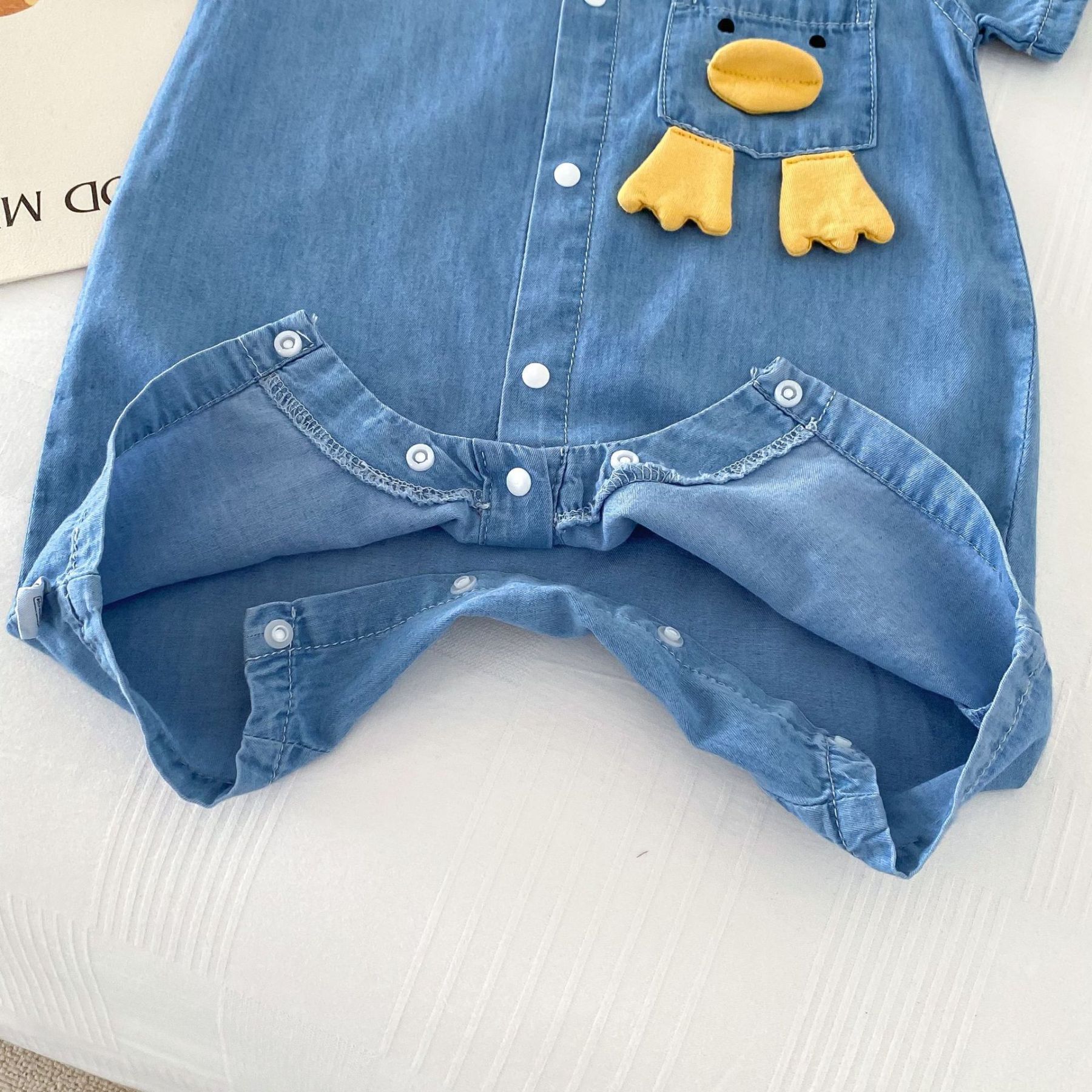 Baby Boy/Girl Cartoon Cowboy Romper-kissminis