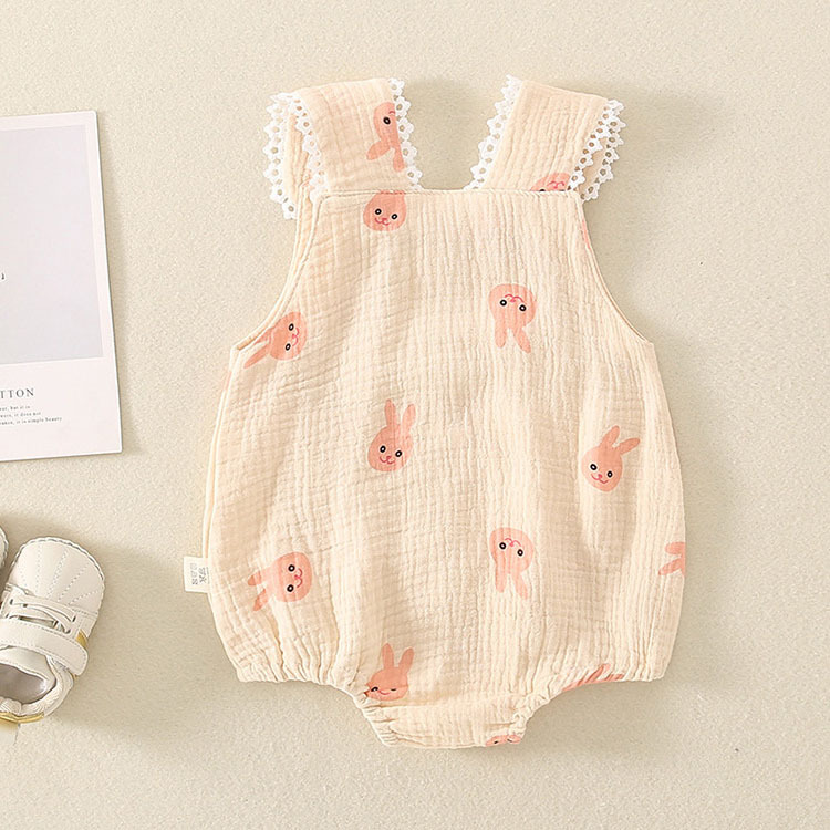 Baby 3D Pocket Rabbit/Bear Design Bodysuit-kissminis