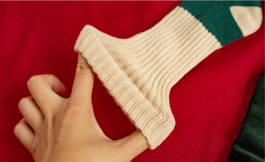 Toddler Boy/Girl Christmas Style 3D Pattern Stocking-kissminis