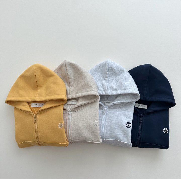 2pcs Baby Solid Color Zippered Hoodie and Pants Set-kissminis