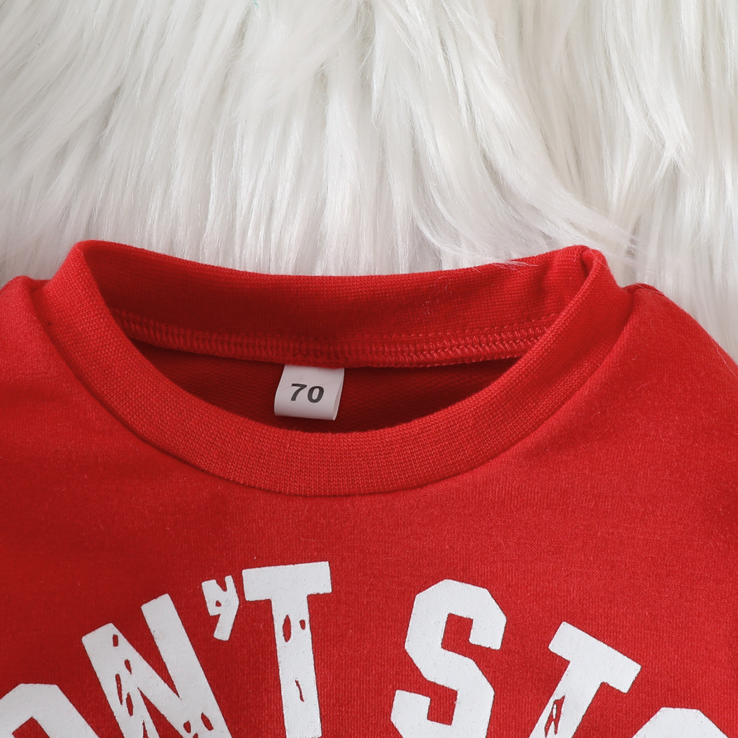 Baby Boy/Girl Christmas Santa Claus Pattern Long Sleeve Bodysuit-kissminis