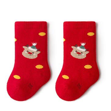 Baby Toddler Boy/Girl Christmas Style Cute Pattern Stocking-kissminis