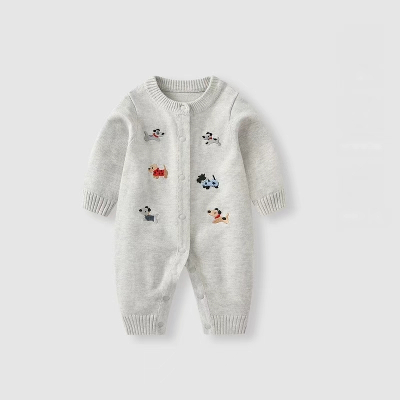 Baby Boy Casual Long Sleeve Romper