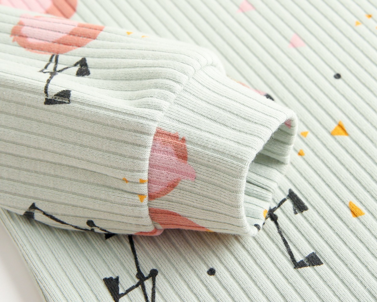 2pcs Baby Boy/Girl Cute Cartoon Pattern Long Sleeve Sweatshirt and Pants Set-kissminis