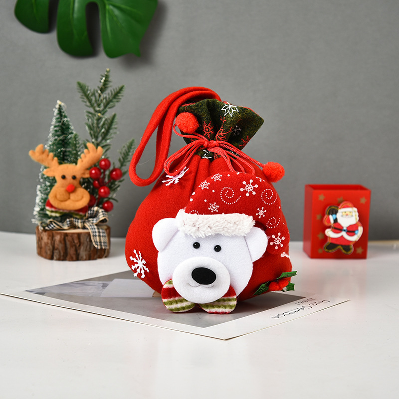 Christmas Style Cute 3D Pattern Handbag-kissminis
