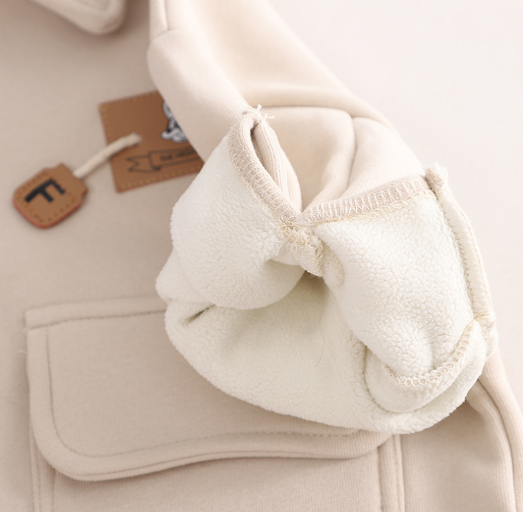 Baby Boy Little Rabbit Solid Color Two-Piece Set-kissminis