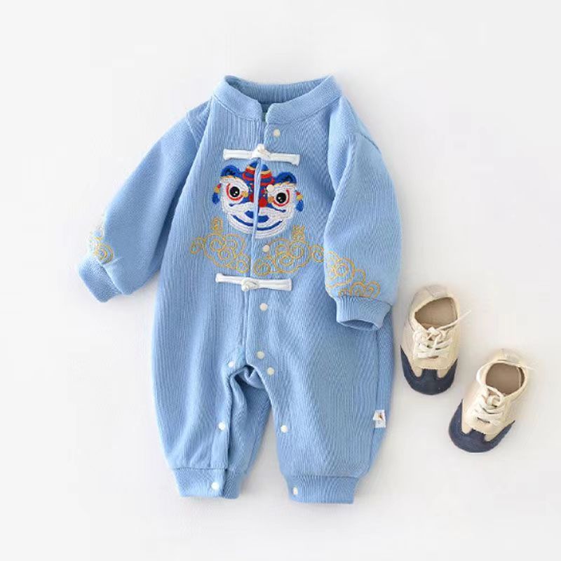 Baby Dragon Embroideries Romper