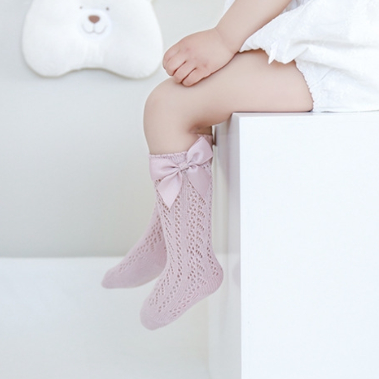 Baby Toddler Girl Cute 3D Bowknot Design Socks-kissminis