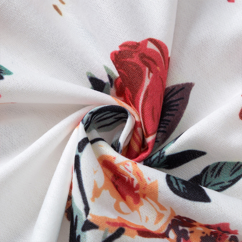 Floral Print Sweatshirt for Mommy and Me-kissminis