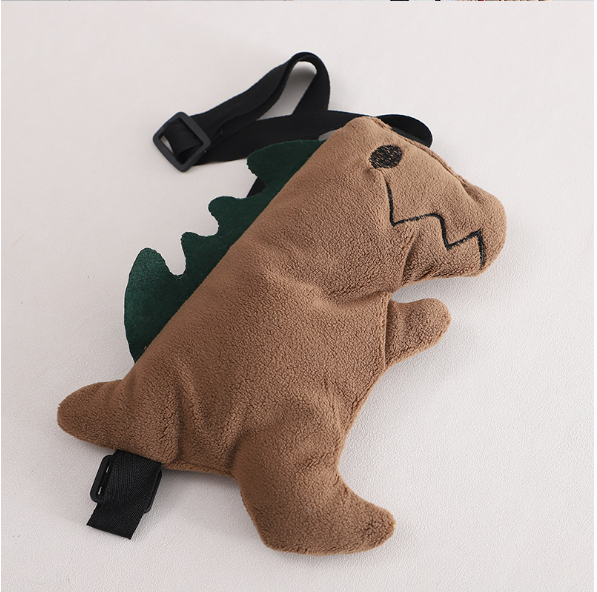 Toddler Boy/Girl Tail Dinosaur Design Plush Three Piece Set-kissminis