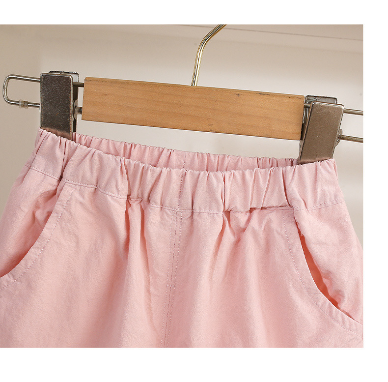 Pink Sleeveless Ruffled Top Matching 2pcs Shorts Set