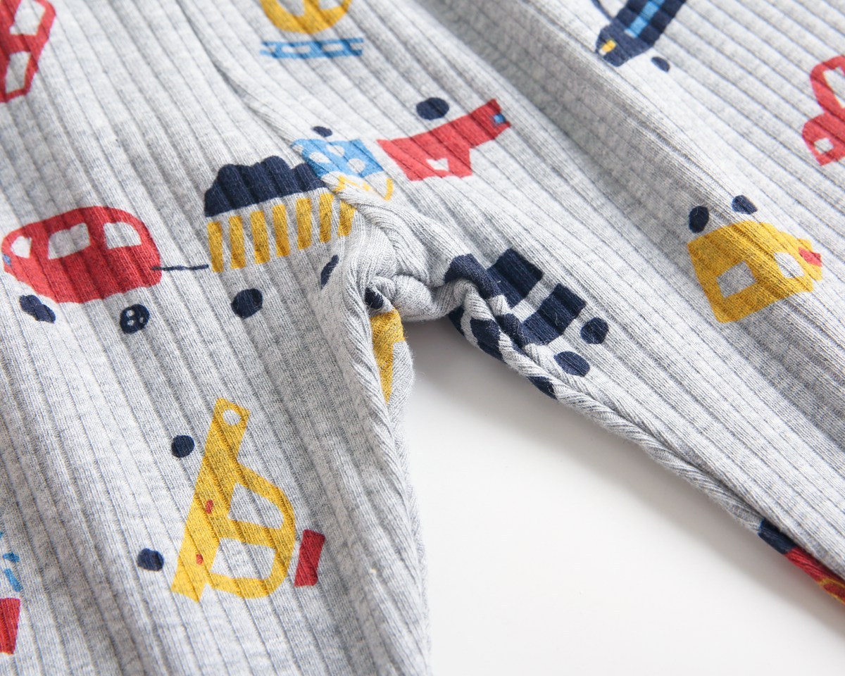2pcs Baby Boy/Girl Cute Cartoon Pattern Long Sleeve Sweatshirt and Pants Set-kissminis